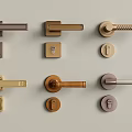 Stylish Modern Door Handles With Various Metallic Finishes And Decorative Designs