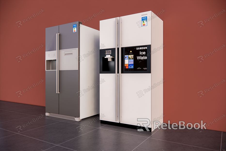 Modern refrigerator model