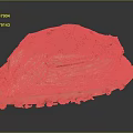 Detailed Natural Terrain Model Featuring Layered Rock Formations And Green Vegetation