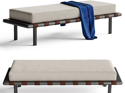 Bed End Stool Sofa Bench model