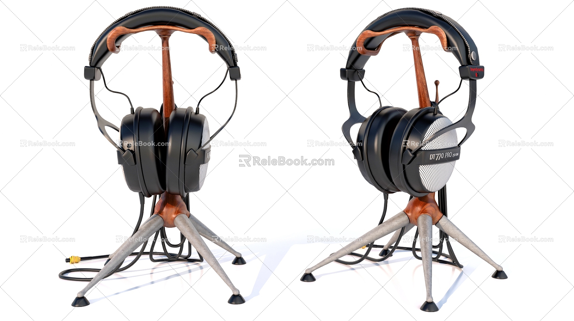 Computer Headset Headset Peripheral Headset Bracket 3d model