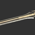 Magnificent Sword Age Weapon Sword 3d model