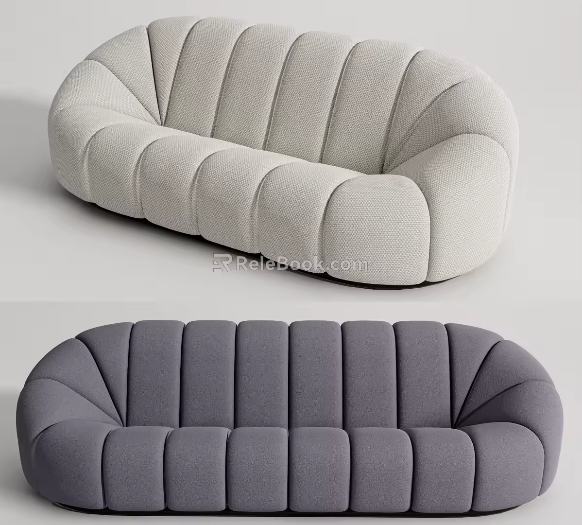 Modern Multiplayer Sofa Multiplayer Sofa Combination 3d model