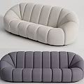 Modern Multiplayer Sofa Multiplayer Sofa Combination 3d model