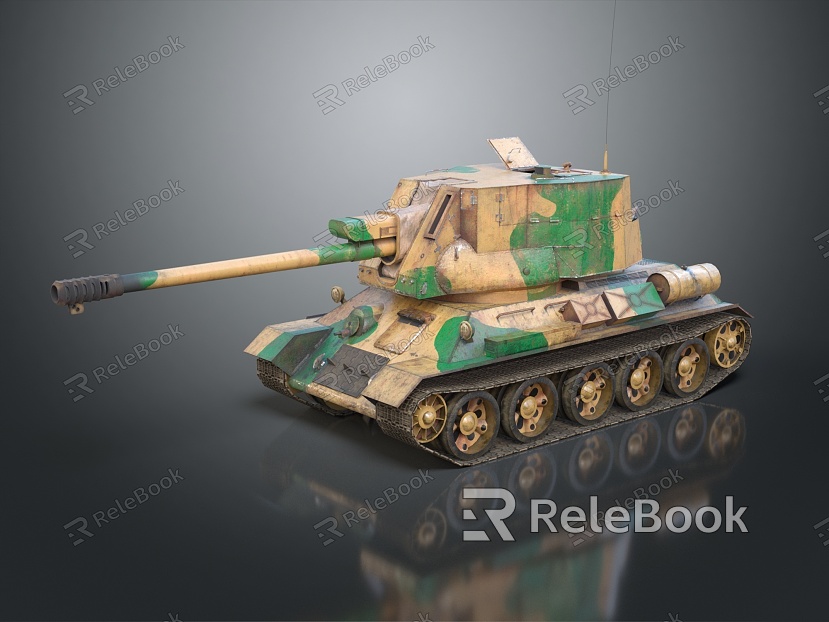 Modern Tanks Military Vehicles model