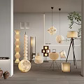 Modern Floor Lamp Designs With Various Shapes And Metal Stands For Interior Lighting