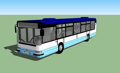 Modern Bus 3d model