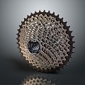 Modern Gear Big Gear Bicycle Variable Speed Gear Pinion 3d model