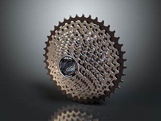 Modern Gear Big Gear Bicycle Variable Speed Gear Pinion 3d model