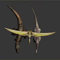 Realistic 3D Render Of T Rex Sauropod And Pterosaur Dinosaurs With Detailed Features