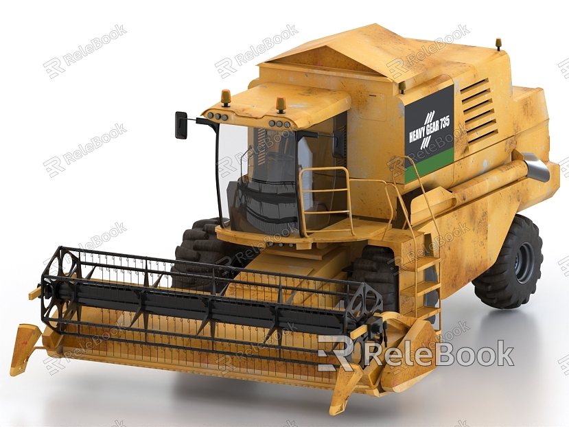 Green storage machine harvester mixed feed machine seeder harvester agricultural machinery agricultural equipment model