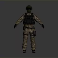 Camouflage Outdoor Clothing Set Including Vest And Protective Helmet For Sports