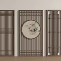 New Chinese-style Partition New Chinese-style Screen Partition Lattice 3d model