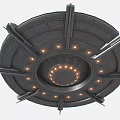 UFO flying saucer spaceship alien spaceship 3d model