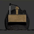 Sci-Fi Helmet Alien Helmet-Helmet High Tech Helmet Game Helmet Helmet 3d model