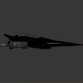 Modern Spaceship Spacecraft Spacecraft 3d model