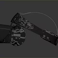 Modern VR Headset Design With Comfortable Headband And Sleek Exterior 3d model
