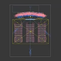 Stage Setup With Lighting And Audience Seats For 2023 China City Digital Economy Summit