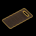 Wooden Cutting Board With Wave Edge And Handle Hole For Kitchen Cooking