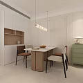 Modern Living And Dining Room Interior With Sofa Floor Lamp And Tree High Rise View