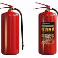 Red Fire Extinguishers Essential Fire Safety Equipment for Home and Office