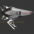 Spaceship Spacecraft 3d model
