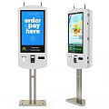 Modern Commercial Equipment Self Order Kiosks with Touch Screen for Fast Food Order and Pay