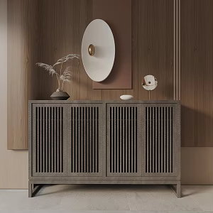 Modern Entrance Cabinet 3d model