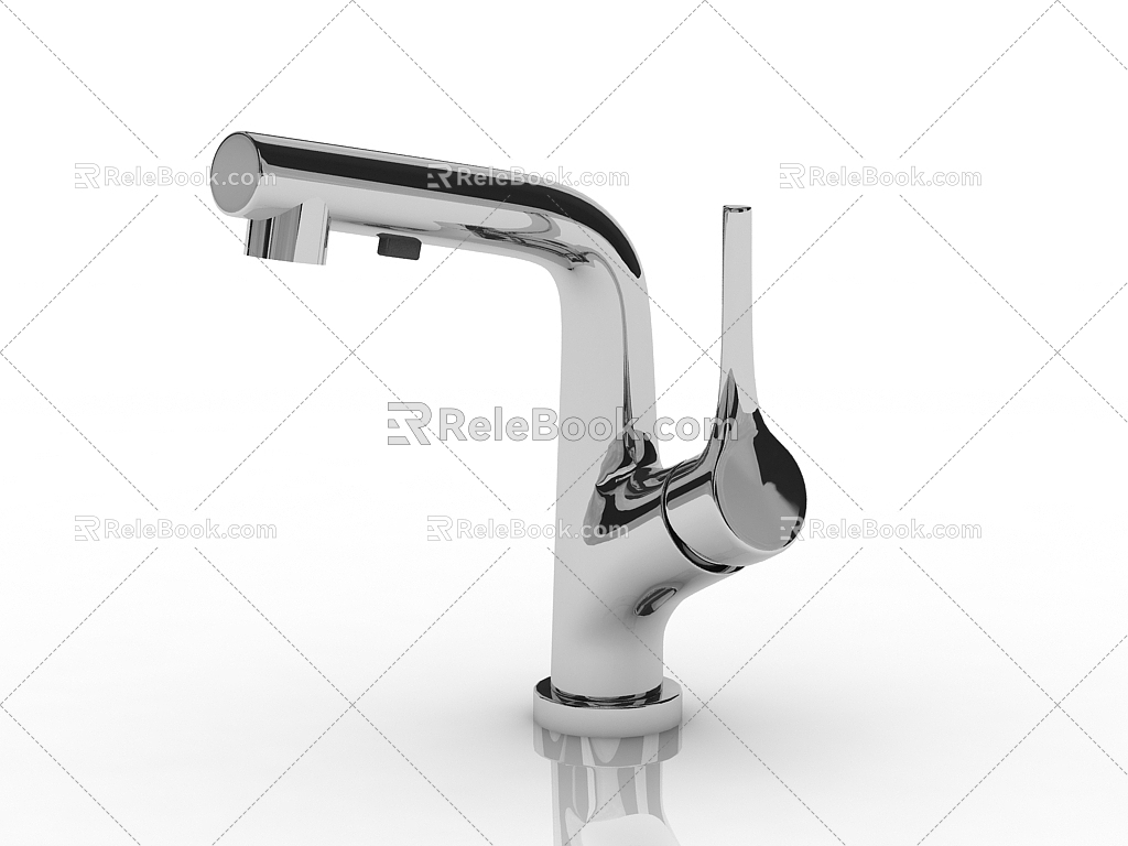 Modern faucet 3d model