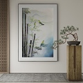 New Chinese Decorative Painting 3d model