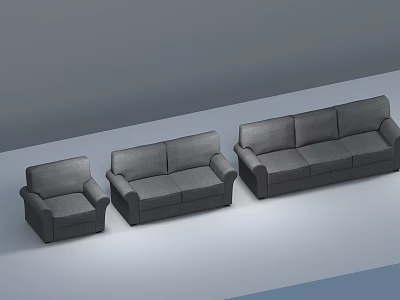 Fixed activity position fabric sofa 3d model Fixed activity position fabric sofa 3d model