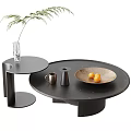 Modern baxter mother coffee table combination 3d model
