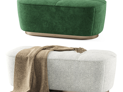 Modern sofa stool Jacques footstool model