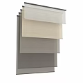 Modern Neutral Curtains With Beige And Gray Fabric For Home Window Decor