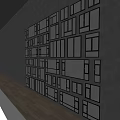 Modern window combination window glass window floor-to-ceiling window balcony window bay window bedroom window stainless steel sliding window casement window doors and windows 3d model