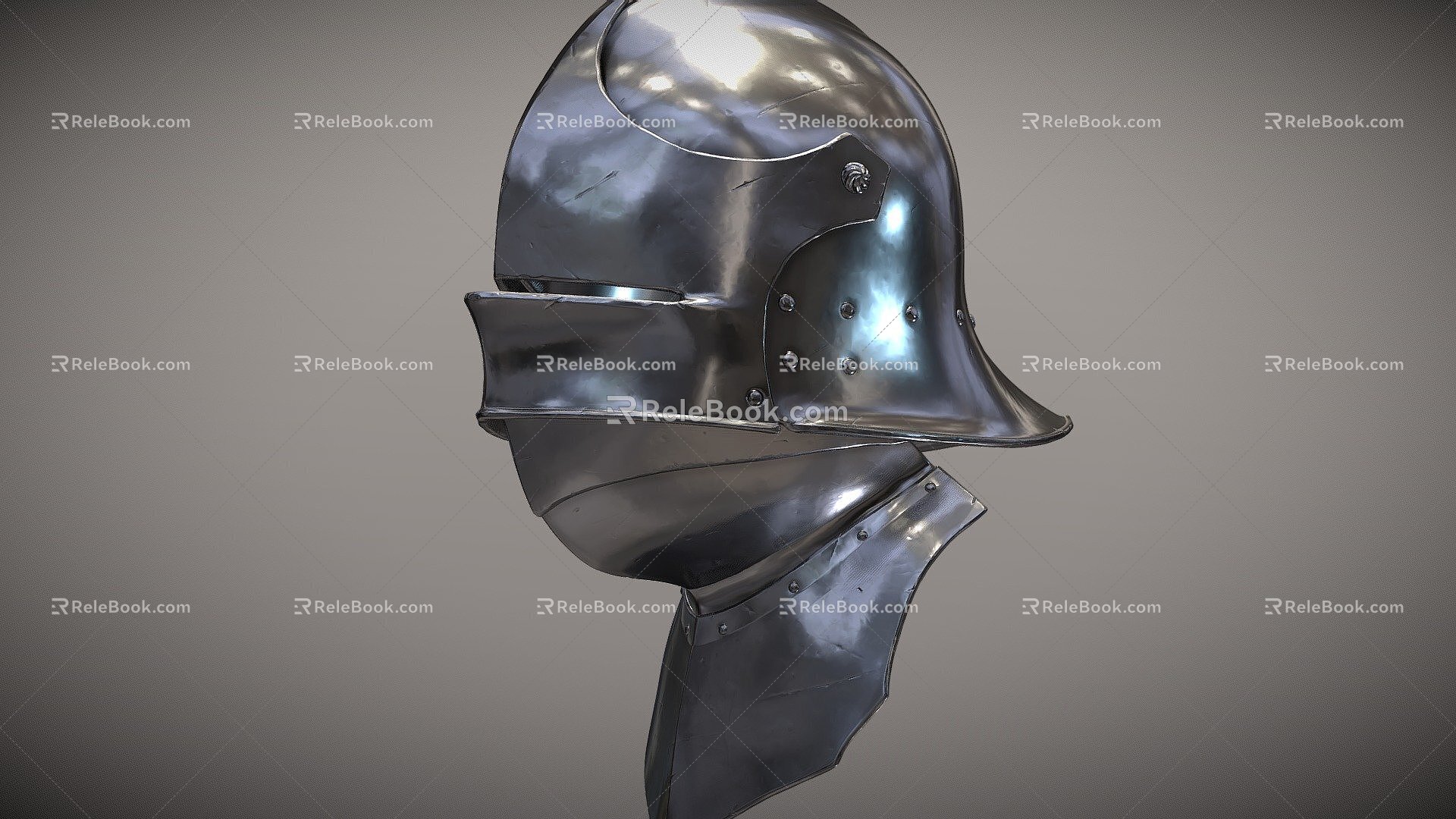 Sallet Helmet model