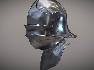 Sallet Helmet model