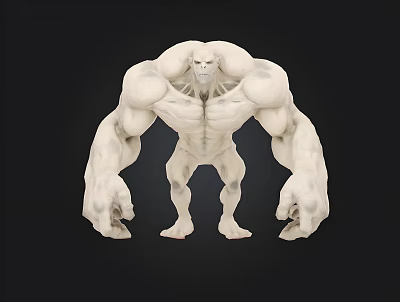 Titan monster 3d model