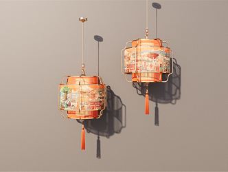 New Chinese Lantern 3d model