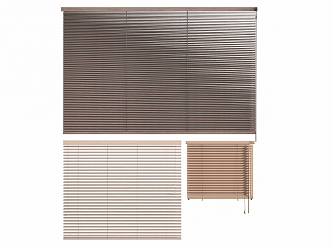 New Chinese venetian blinds 3d model