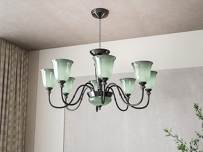 American chandelier 3d model