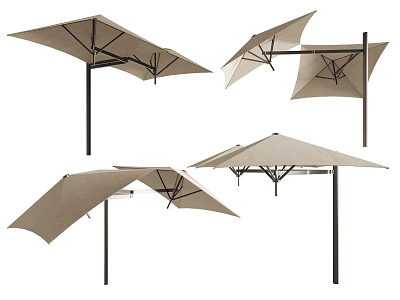 Stylish Outdoor Sofa with Durable Design and Comfortable Cushions for Garden Patio Use 3d model