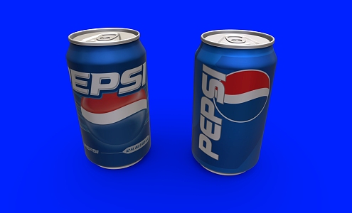 Coke cans Coke Baishi soda drinks 3d model