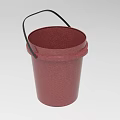 041 bucket shape, container bucket 3d model