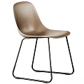 Muuto Chair Simple Single Chair Dining Chair Conference Chair Negotiation Chair Multifunctional Chair 3d model