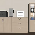 Printer file cabinet 3d model