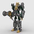 LEGO toy building blocks mechanical warrior mech warrior battle robot 3d model