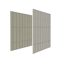 Decorative Wall Panels Featuring Modern Geometric Patterns And Neutral Color Tones 3d model