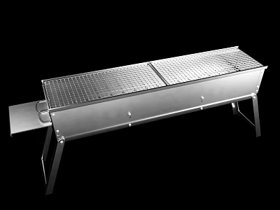 Modern grill 3d model