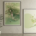 New Chinese Decorative Painting 3d model